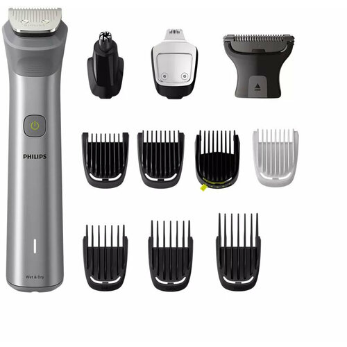 Триммер Philips MG594015 серебристый 5Вт насадок в компл12шт 981000₽