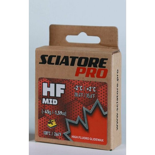 Парафин SCIATORE HF Mid (+2/-2) 45г жидкий парафин sciatore hf mid 0 6c 80ml