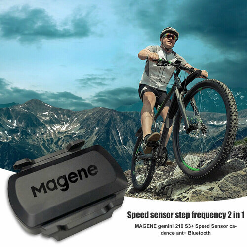 фото Набор 2 шт. датчик скорости / каденса для велосипеда magene s3+ (один активный режим)