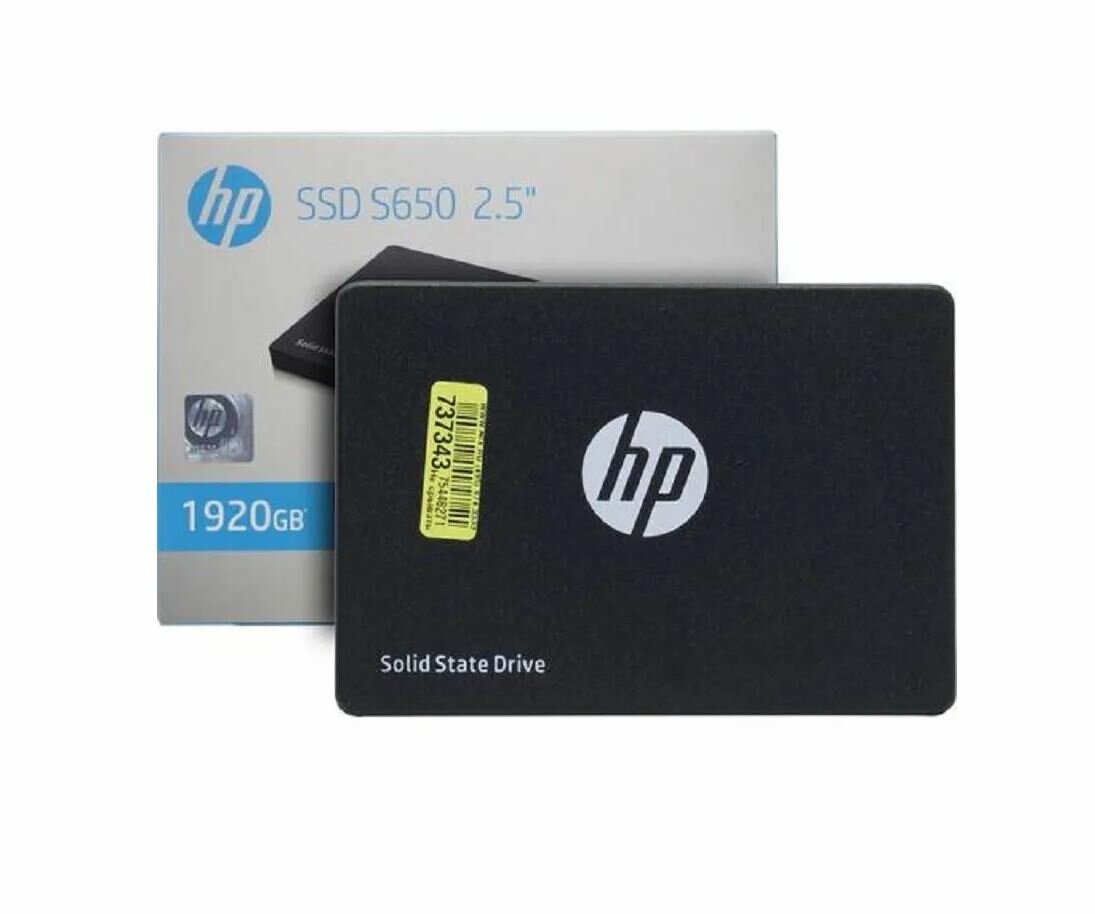 Накопитель SSD 1.92TB HP S650 (345N1AA) 2.5" SATAIII