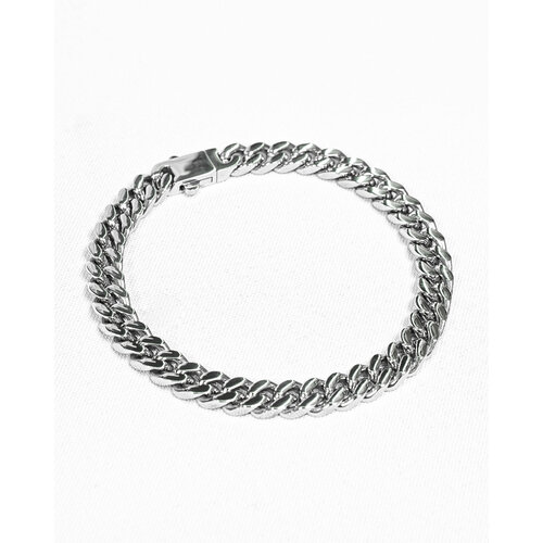 фото Браслет-цепочка, 1 шт., размер 21 см, серебряный zloster