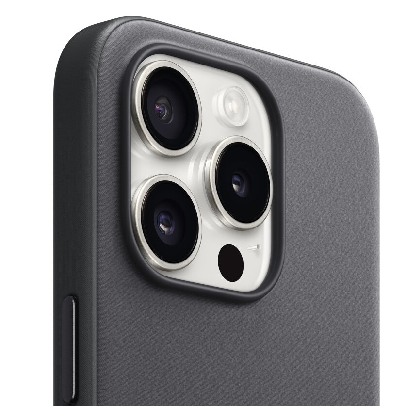 Чехол оригинальный Apple для Iphone 15 pro max Woven case - Taupe - фото №6