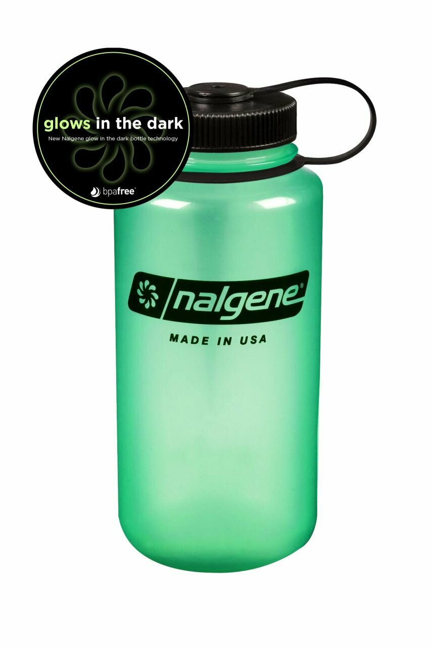 Светящаяся бутылка Nalgene Weithals Glow Sustain
