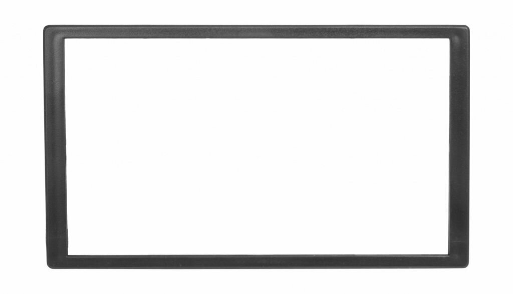 Переходная рамка универсальная черная для установки автомагнитолы 2 din для автомобилей HONDA (1990-2006)