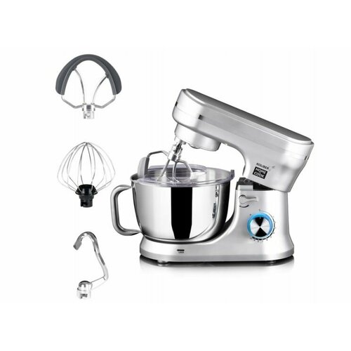 Планетарный кухонный комбайн Koliber Robomax X-2400-W 2400 Вт серебристый 1950300₽