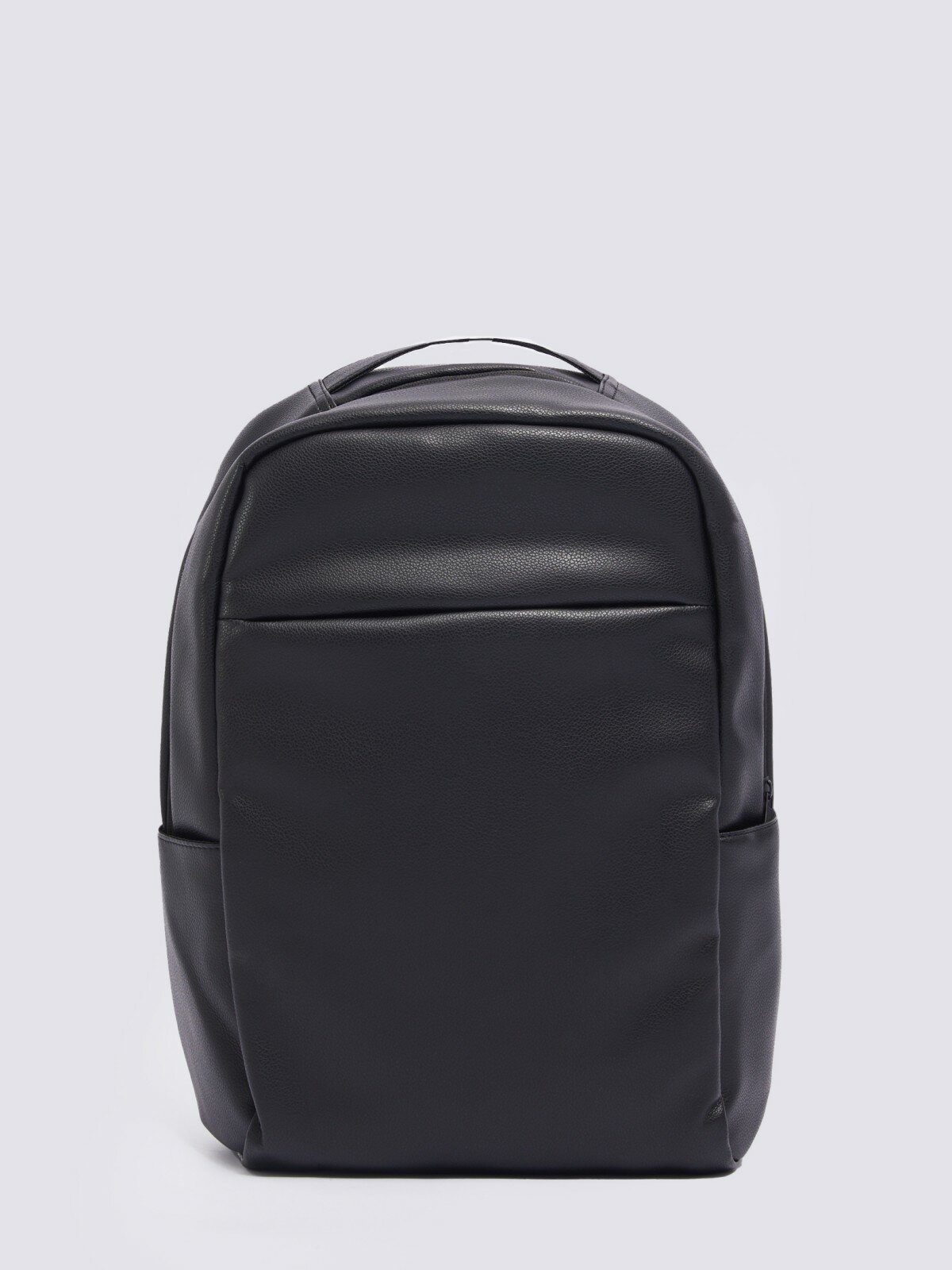 Городской рюкзак из экокожи с отделением для ноутбука/планшета, цвет черный, размер No_size 014119462035