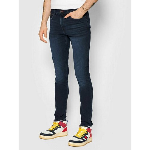 Джинсы TOMMY HILFIGER, размер 33/34 [JEANS], синий джинсы tommy hilfiger размер 33 34 синий