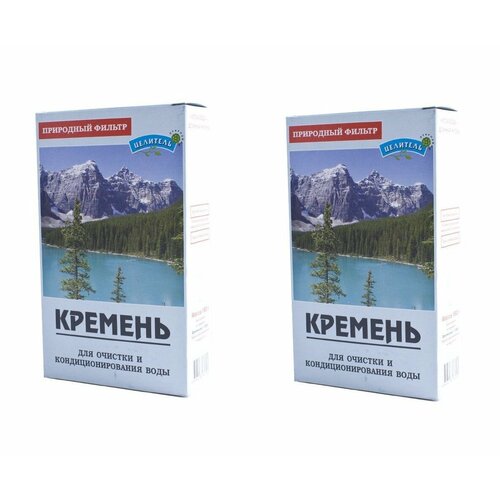 Кремень Природный Целитель 150 г, кремень-150-2шт кремень минерал активатор воды природный целитель 150 г