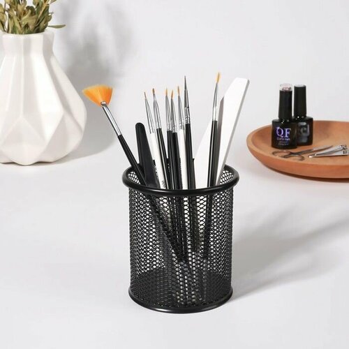 Подставка дкистей d9 10см сетка чёрн 405₽