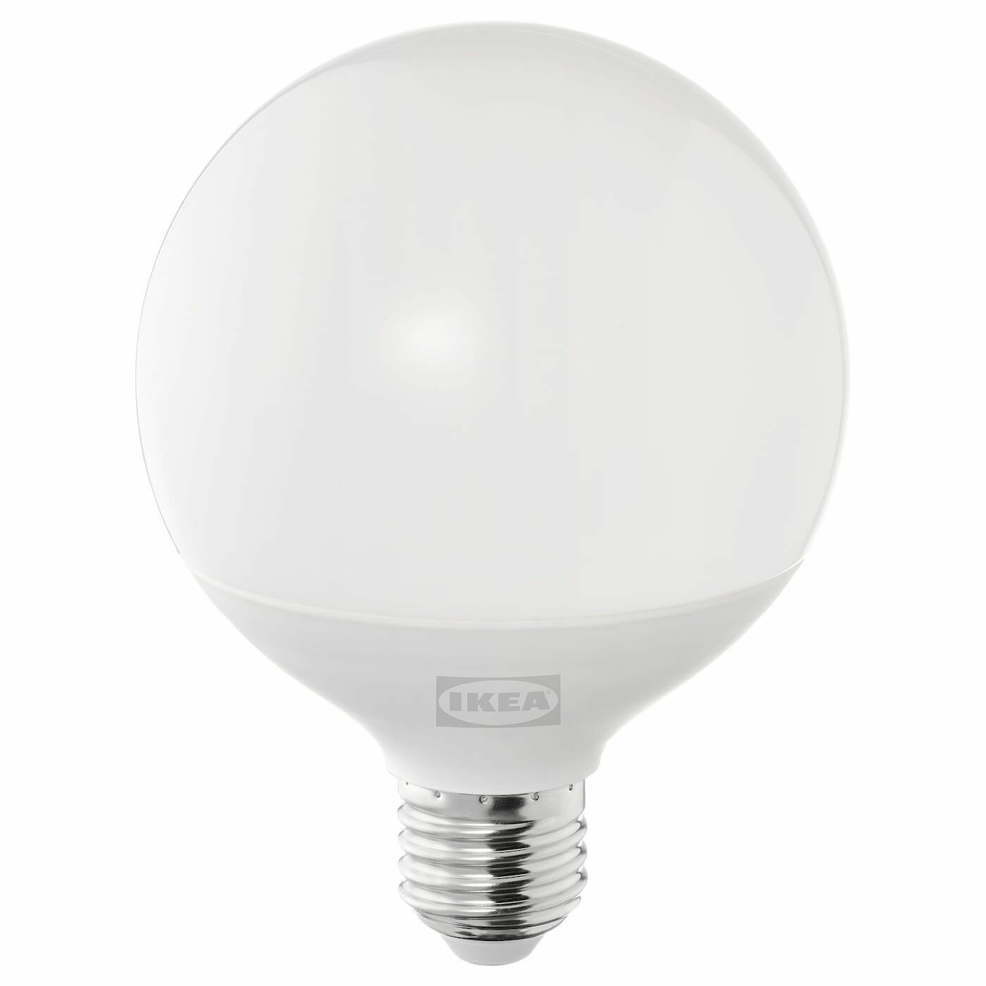 Лампа светодиодная IKEA SOLHETTA солхетта,95 мм шарообразная E27, 7.8 Вт, 2700 К