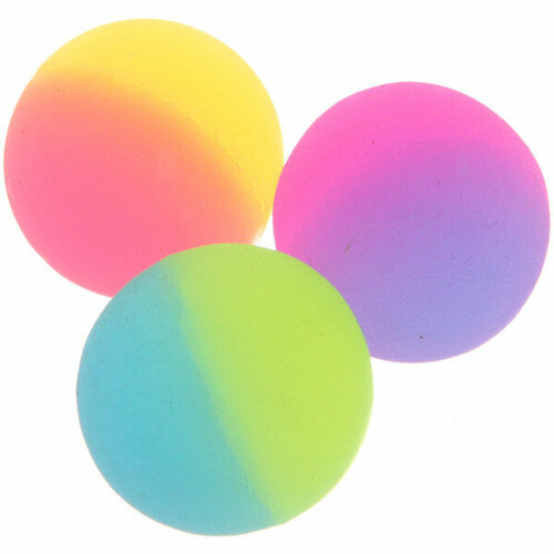 Мяч 32 мм Дуэт каучуковый микс стикер на вложение 309₽
