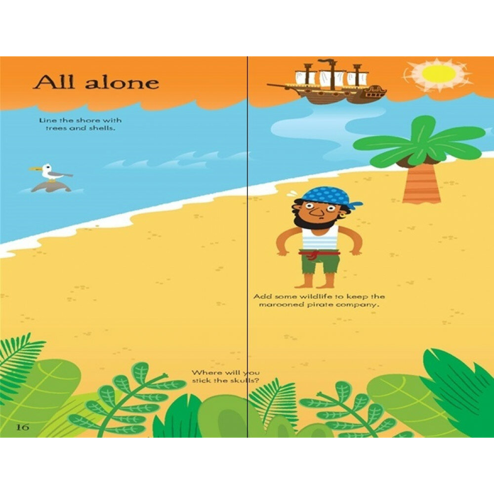 Little First Stickers: Pirates - фото №6