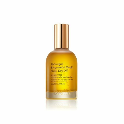 OVALLA Сухое масло для лица тела и волос Botanique Bergamot Neroli Multi Dry Oil 4990₽
