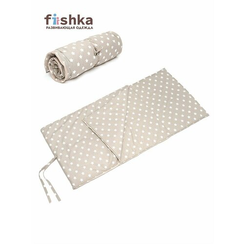 Fiishka Спальник детский Toddler S Звезды с бежевым