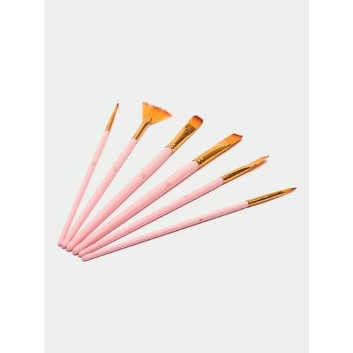 Набор высококачественных кистей для рисования 6 шт 410₽