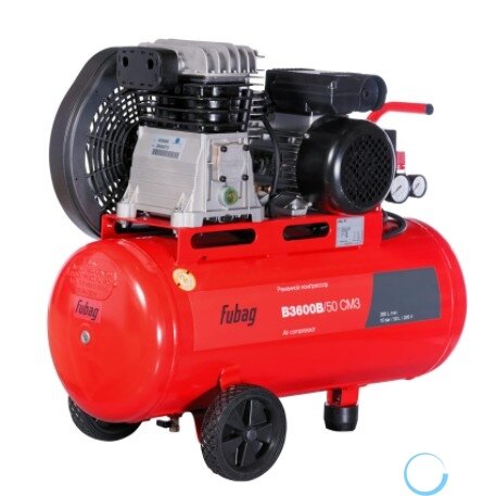 фото FUBAG B3600B/50 CM3 Компрессор [641275/61431371] {Реси- вер, л 50 Произ- водит, л/мин 360 Давле- ние, бар 10 Мощность,