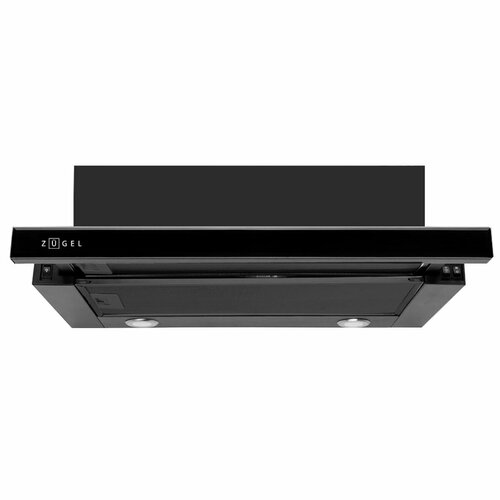 Вытяжка телескопическая Zugel ZHT651GB 520 м3 в час 3 скорости кнопочное управление 2 мотора черный 1199000₽