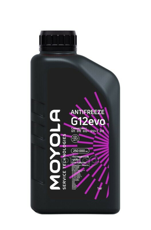 фото Moyola антифриз g12-evo, фиолетовый, 1кг ma1g12e