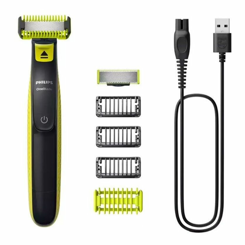 Бритва триммер Philips OneBlade (QP2824/10) для волос и бороды — фото 1