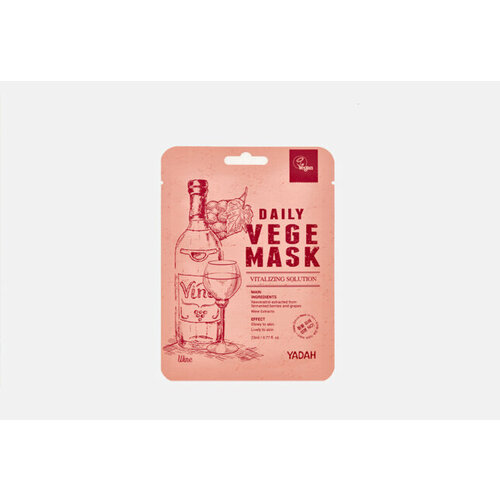 Тканевая маска для лица DAILY VEGE MASK Wine 591₽