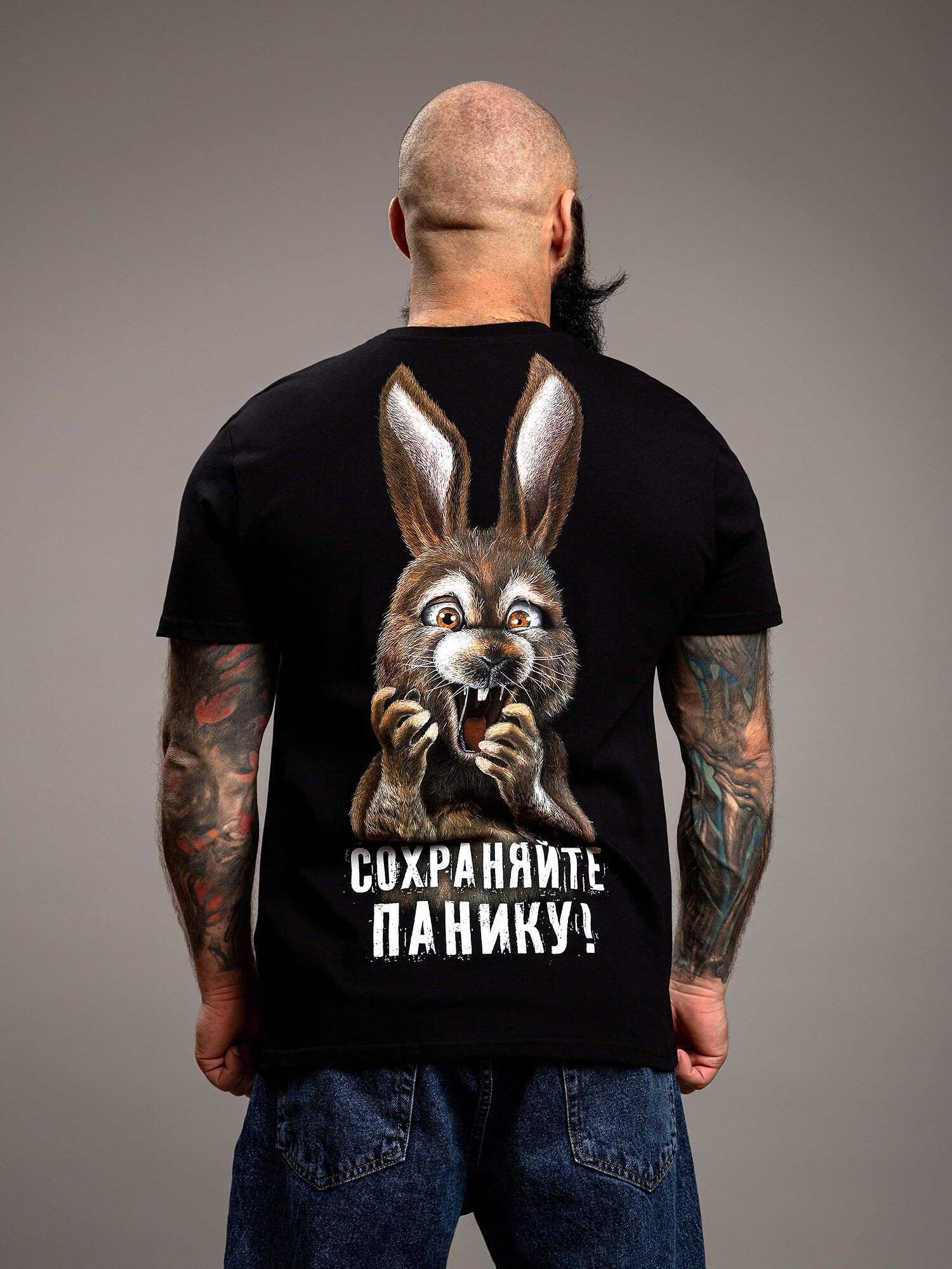 Футболка MixFix, размер XL, черный — фото 1