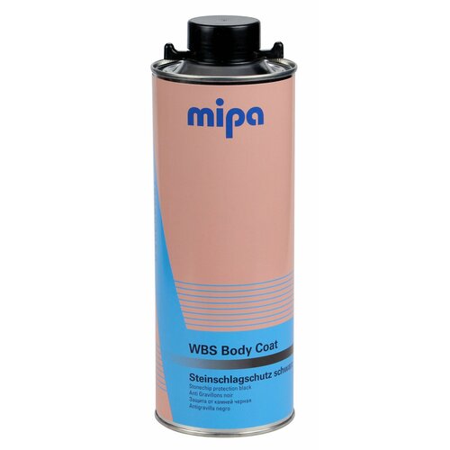 Mipa WBS Body Coat 9105 Черная антигравийная защита днища и арок на водной основе 1600₽