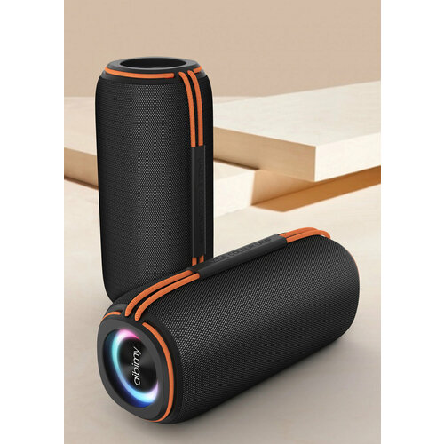 Колонка музыкальная влагозащищенная портативная Bluetooth-колонка с сабвуфером смена цвета черный 320000₽