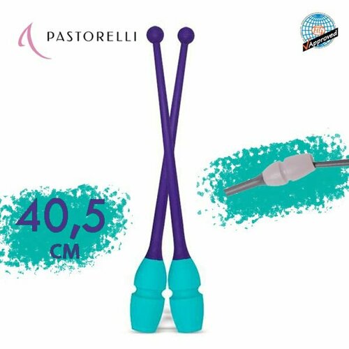 Булавы PASTORELLI 40,5см. 02616 Сиренево-тиффани 