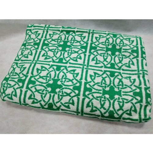 Одеяло байковое жакккардовое 145х200 см. (50% хлопок) 145х200