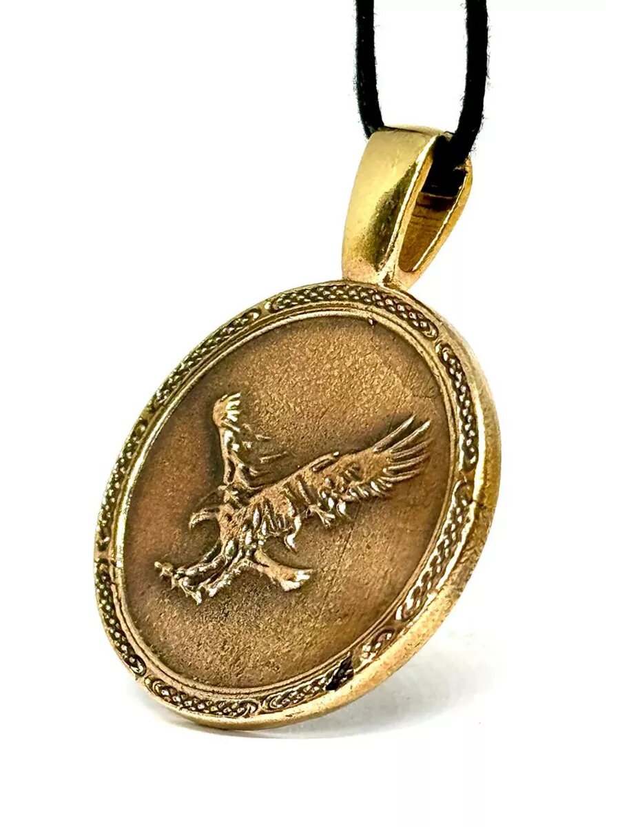 Подвеска Вербица, коричневый — фото 1