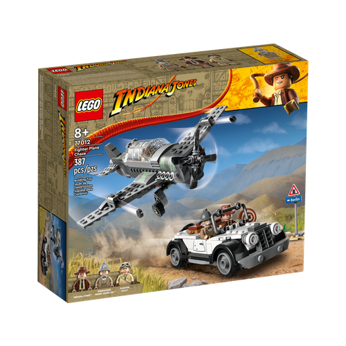LEGO Indiana Jones 77012: Fighter Plane Chase (Погоня за истребителем) lego indiana jones 77013 побег из затерянной гробницы