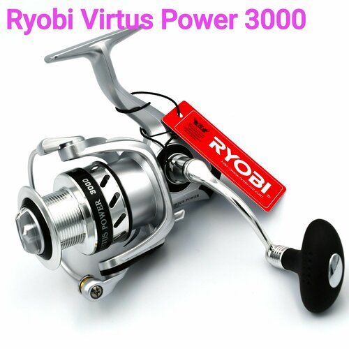 Катушка Ryobi Virtus Power 3000 для спиннинга катушка для рыбалки ryobi virtus power 3000