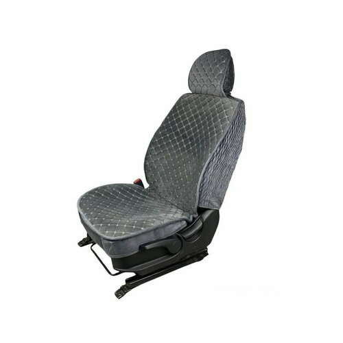 AVM Накидки с фартуком Жаккард FRESH ромб комплект цвет Т серыйбелый 2400₽