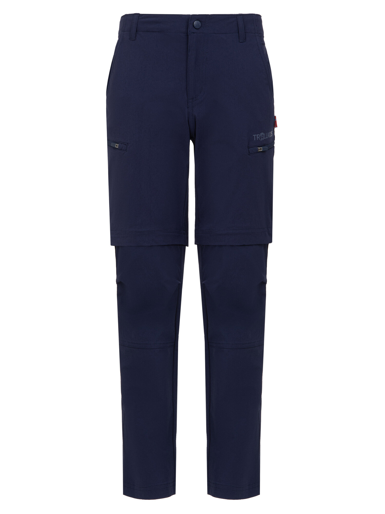 Брюки Trollkids Kjerag Zip-Off размер HEIG:110 синий