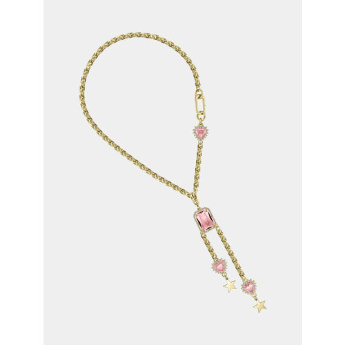 Колье RUSHEV, фианит, золотой