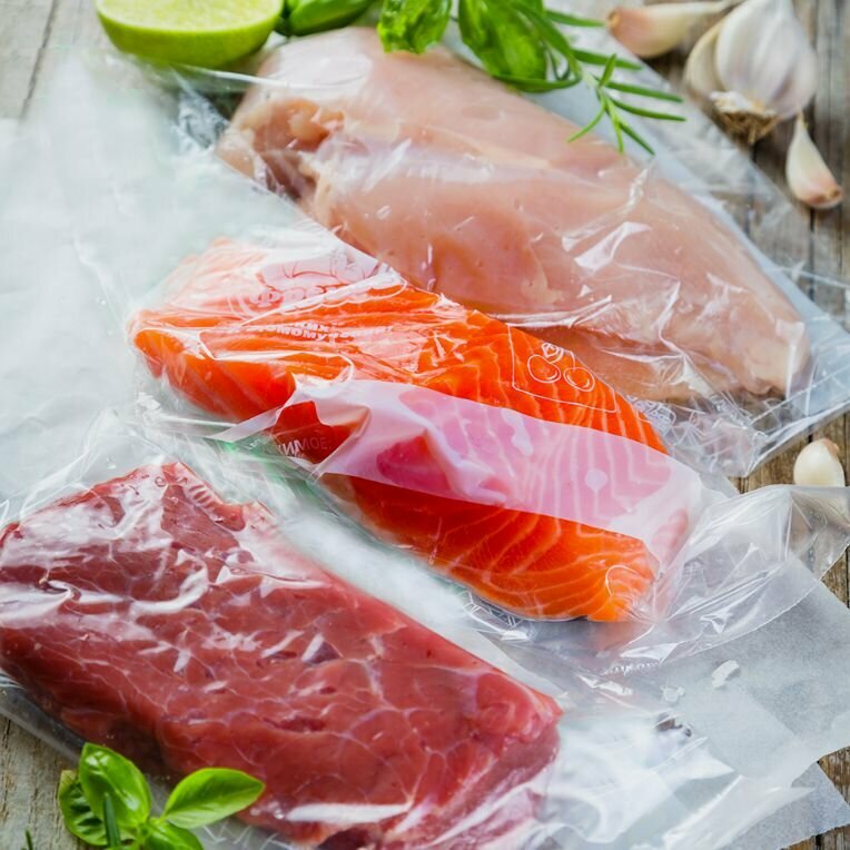 Пакеты для заморозки и хранения продуктов на 3 л с замком-Zip Lock (7 штук) — фото 1