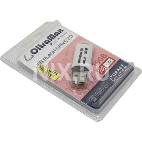 USB флэш-накопитель (OLTRAMAX OM-16GB-230 белый)