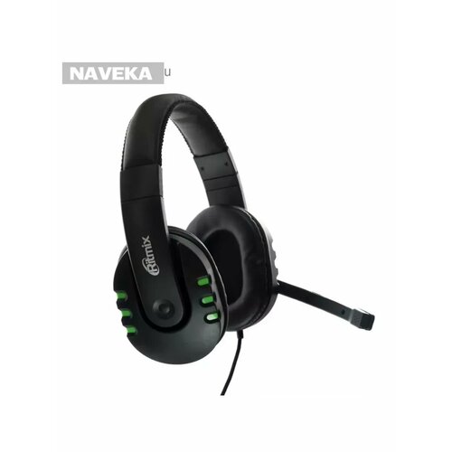 Наушники Ritmix RH-555M Gaming игровые полноразмерные мик 138700₽