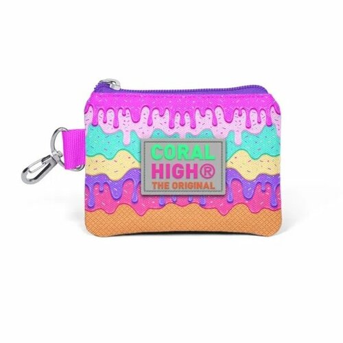 Кошелек CORAL HIGH, розовый/фиолетовый