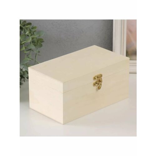 Шкатулка под роспись Прямоугольная 205х115х10 см 886₽