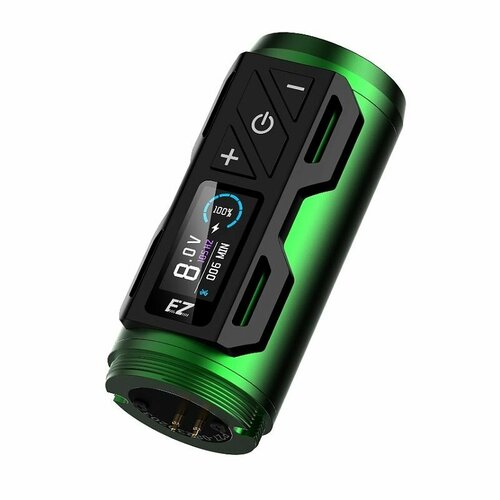 Блок питания для тату машинки EZ P2S PRO Power pack green