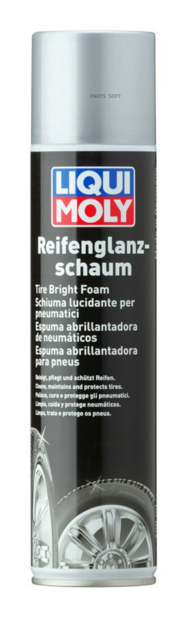 1609 LIQUI MOLY Пена д/ухода за покрышками Reifen-Glanz-Schaum (0,4л)