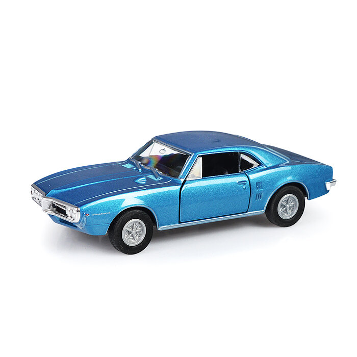 Машинка WELLY 1967 PONTIAC FIREBIRD Серый / модель машины 1:38 с пружинным механизмом - фото №7