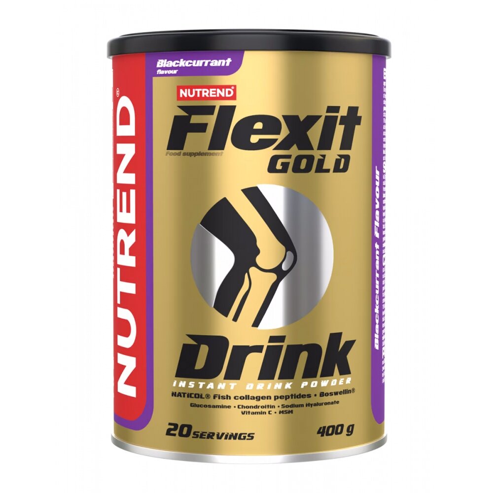Nutrend Flexit Gold Drink, 400 г, Вкус Apple / Яблоко