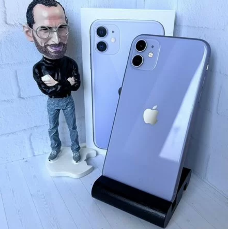 Смартфон Apple iPhone 11 128 ГБ RU, Dual: nano SIM + eSIM, фиолетовый