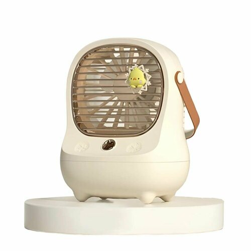 FAN Настольный вентилятор Настольный вентилятор YL - 1956 MIBAO BOO BOO 350 мл увлажнитель воздуха с 3 скорости работы портативный вентилятор с распылителем белый 364800₽