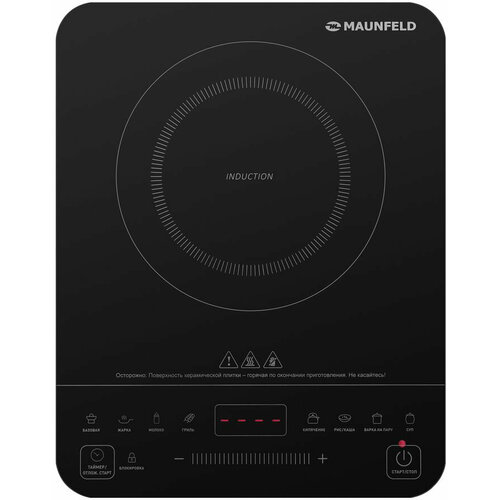 Индукционная электроплитка MAUNFELD EVI F291-BK 530000₽