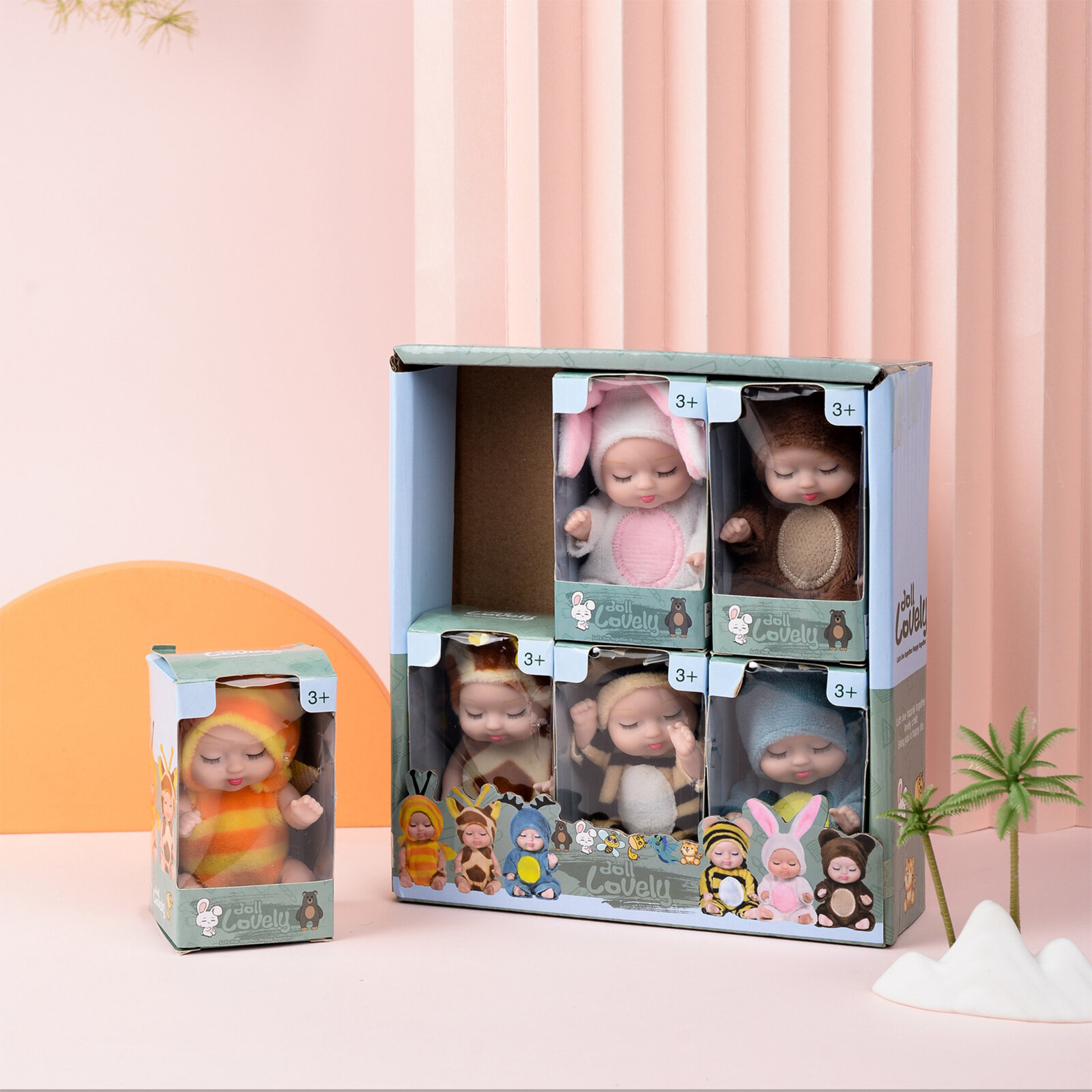 6 кукол-симуляторов перерождения принцессы Итянь Барби во сне