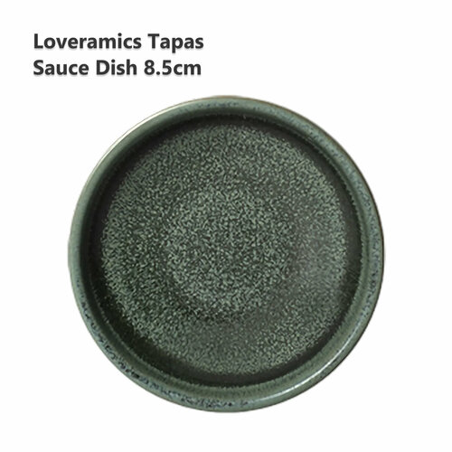 Соусница керамическая Loveramics Tapas 85 см Sauce Dish L Matte Dark Green D114-05BDG 429₽