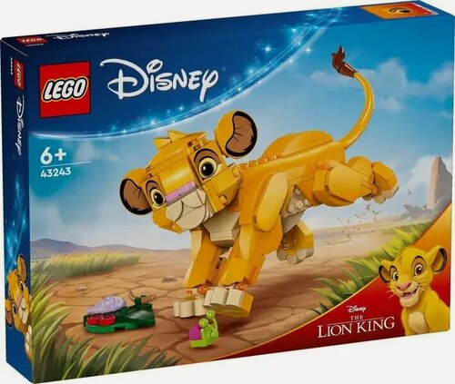Изображение товара Конструктор LEGO "Король Лев: Малыш Симба" 43243, 222 деталей, учебно-методический комплекс